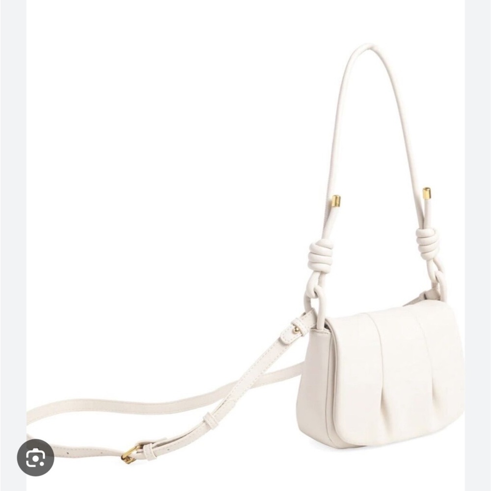 Elegant White Shoulder Bag